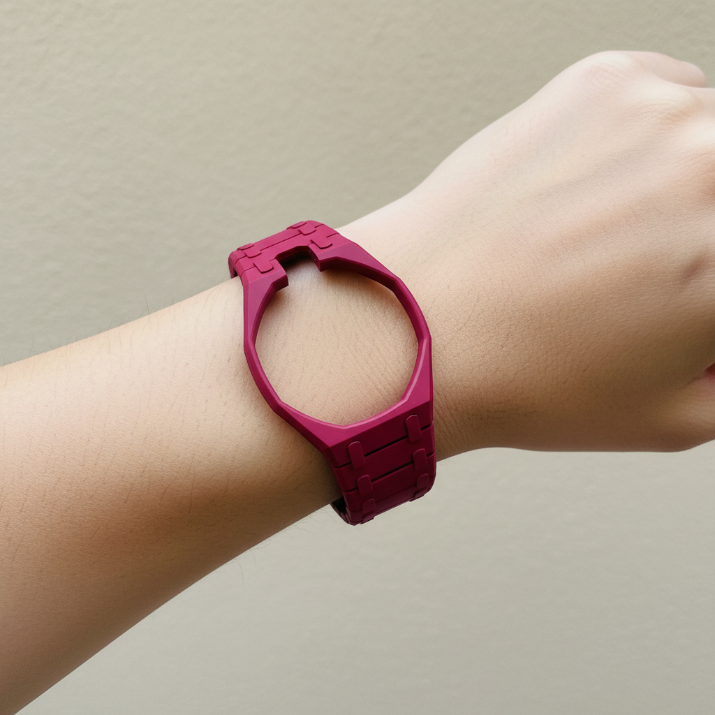 Sora CrownFit Strap - Correct Pink Wrist Shot