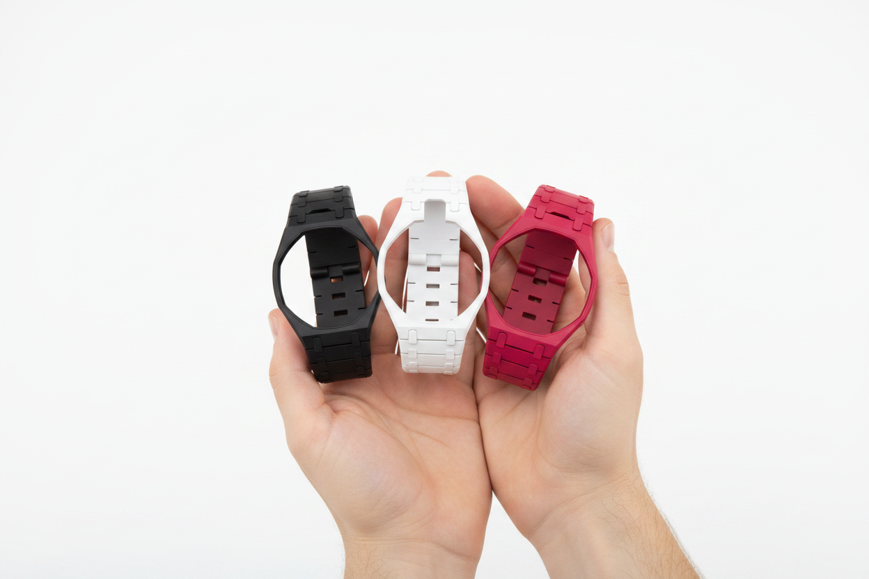 Sora CrownFit Straps - Three Colors in Hands